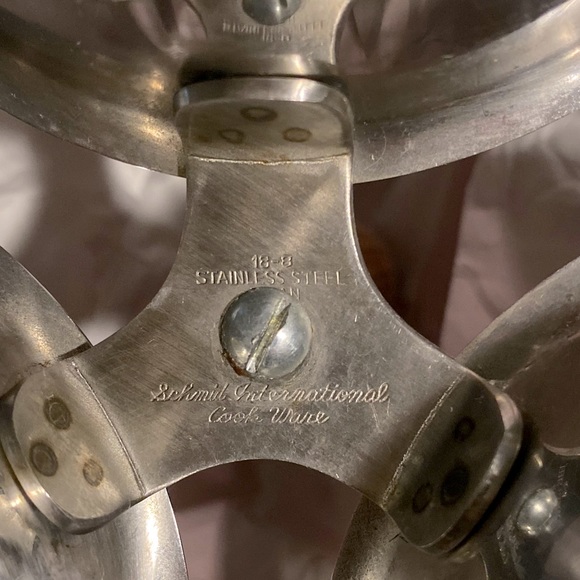 Midcentury candies, nuts, saucer holder. - Picture 6 of 6